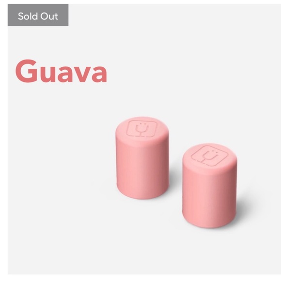 NEW! BRUMATE Guava Magnetic Era Straw Covers Set of 2 New in Package! - Picture 1 of 12